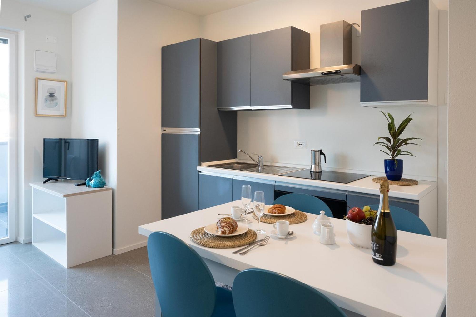 Civetta Blu, Blue Owl Apartments Trient Exterior foto